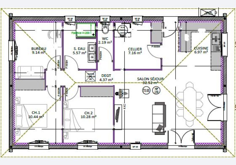 Image du modèle de maison Plan