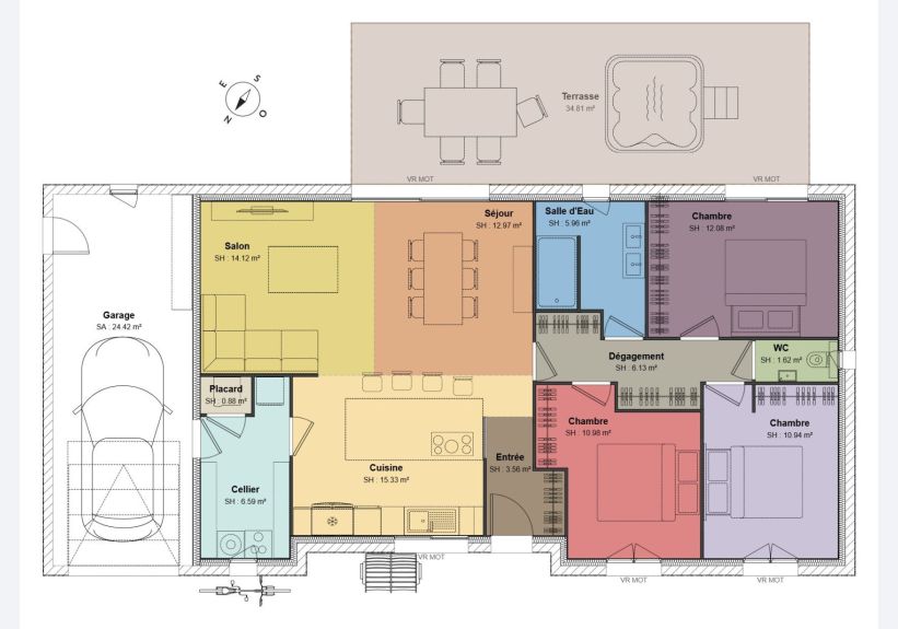Image du modèle de maison Plan RDC (6)