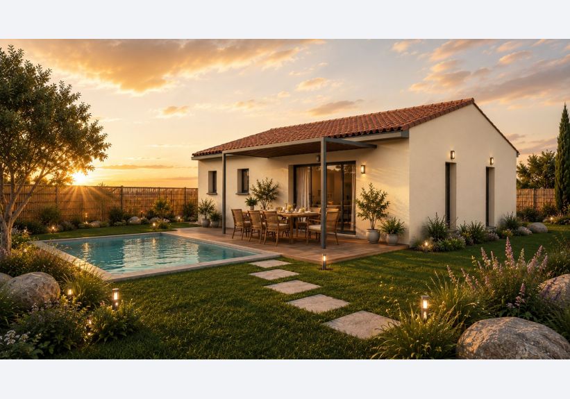 Image du modèle de maison pp 86m2+ garage 165000