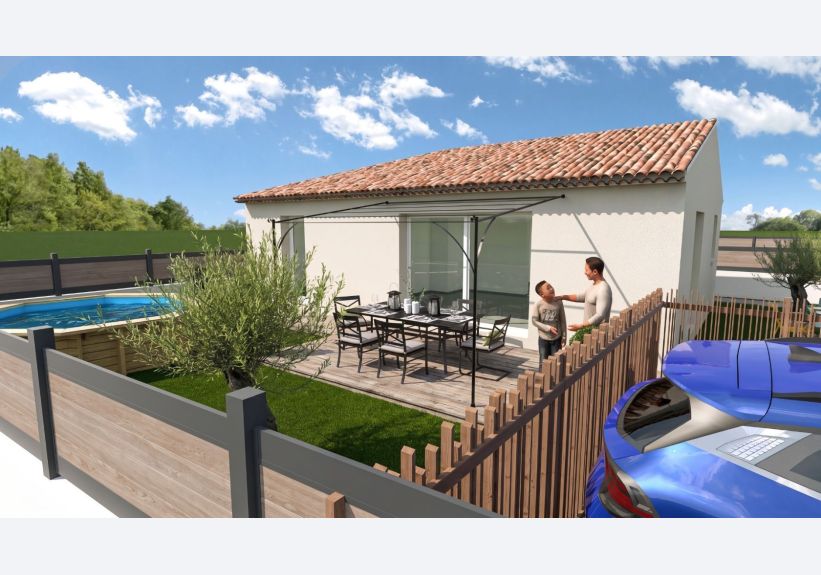 Image du modèle de maison Façade Sud - 2 (3)