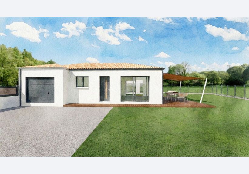 Image du modèle de maison Façade Nord-Ouest - 2 (1)