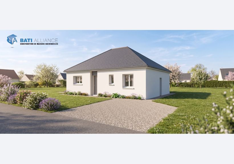 Image du modèle de maison MPP58-Vue1avt