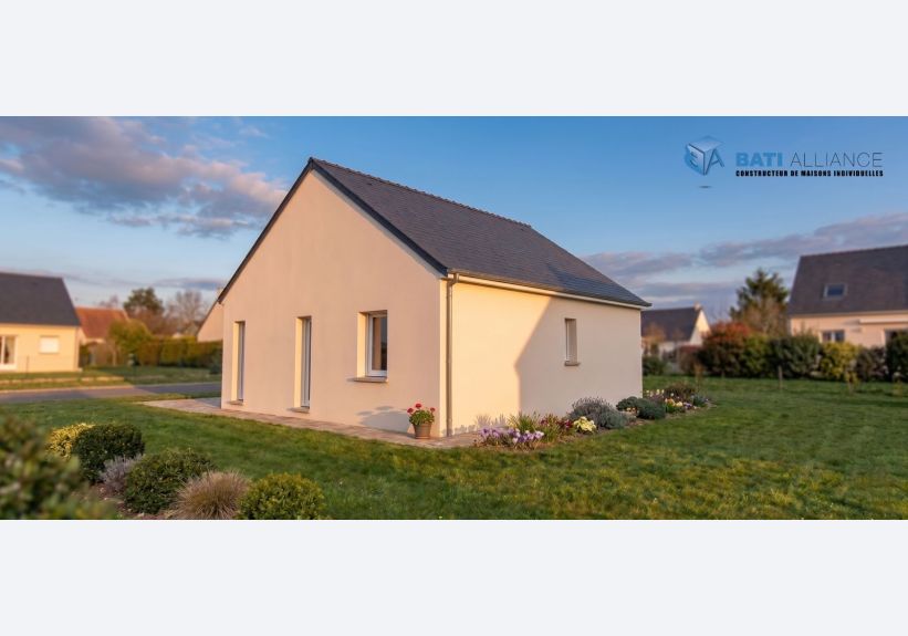 Image du modèle de maison MPP55 - Vue2Arr