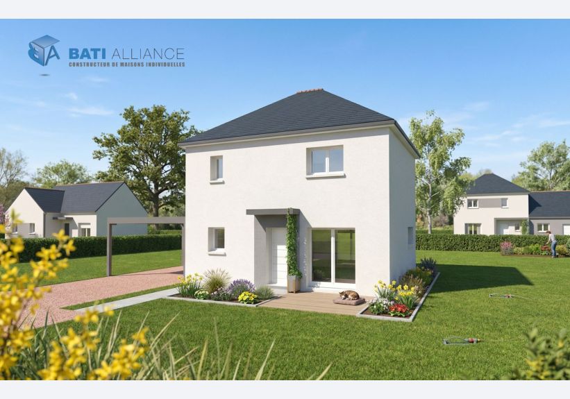 Image du modèle de maison MET46 Vue1Avt