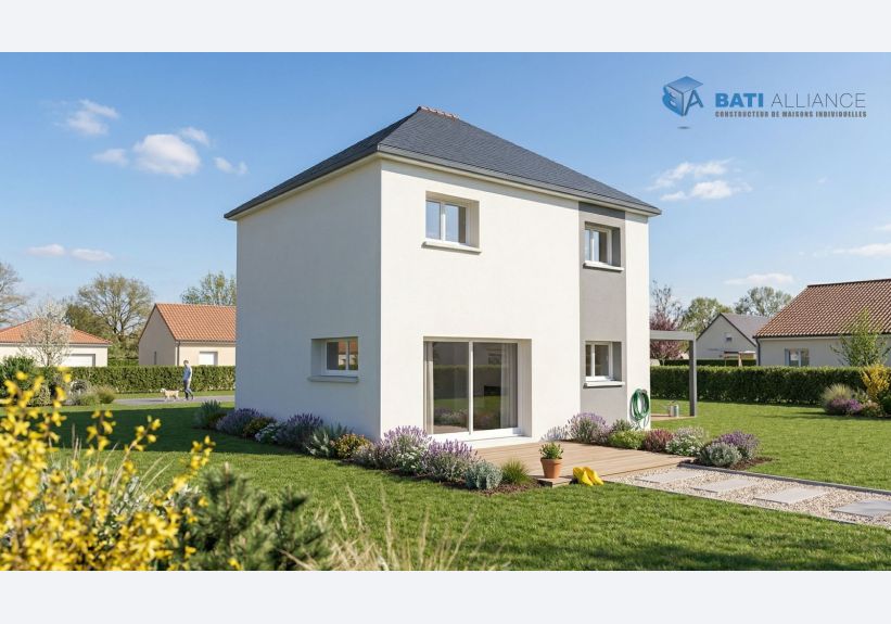 Image du modèle de maison MET46 Vue2Arr