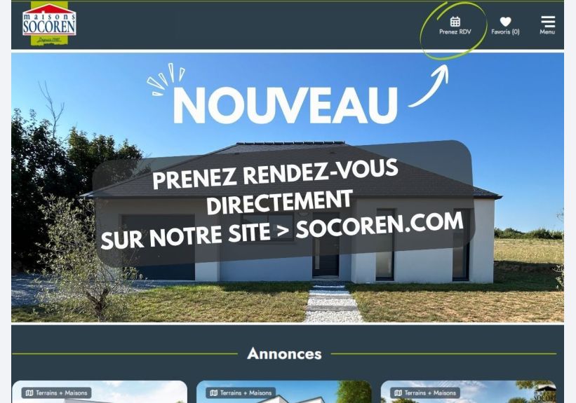 Image du modèle de maison Visuel RDV
