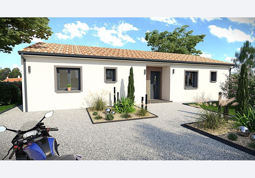 Image du modèle de maison FACADE AVANT