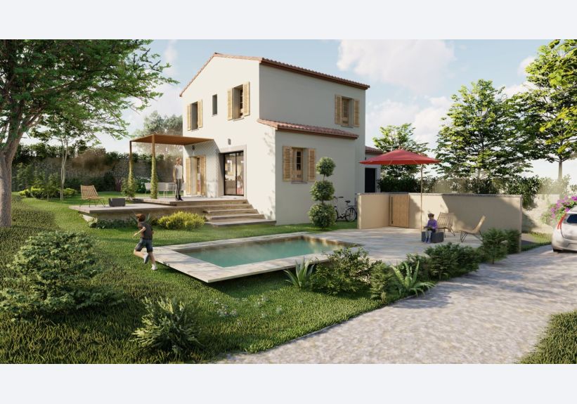 Image du modèle de maison PERS AVANT _VUE ANGLE