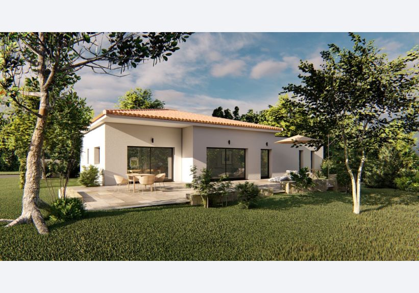 Image du modèle de maison VUE ARRIERE 1