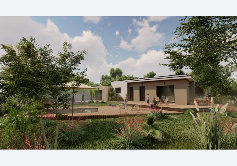 Image du modèle de maison VUE ARRIERE 2