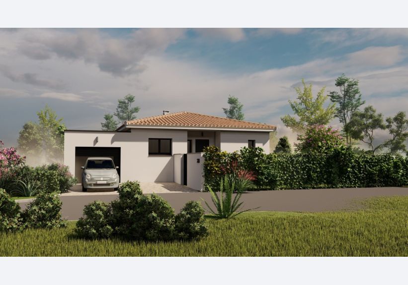 Image du modèle de maison VUE AVANT