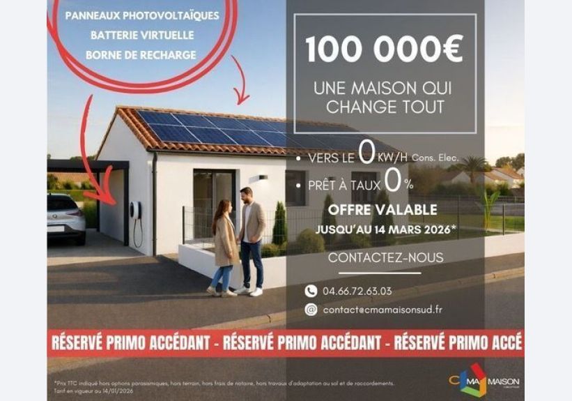 Image du modèle de maison Panneaux photovoltaïques 