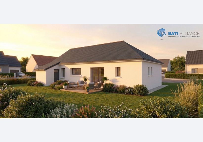 Image du modèle de maison MPP48 Vue2 Arr
