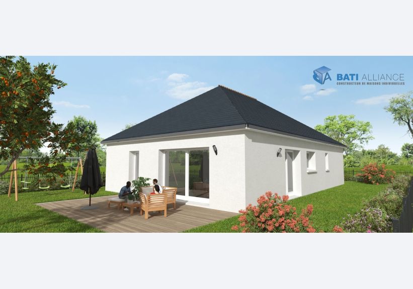 Image du modèle de maison MPP42 Vue2 Arr