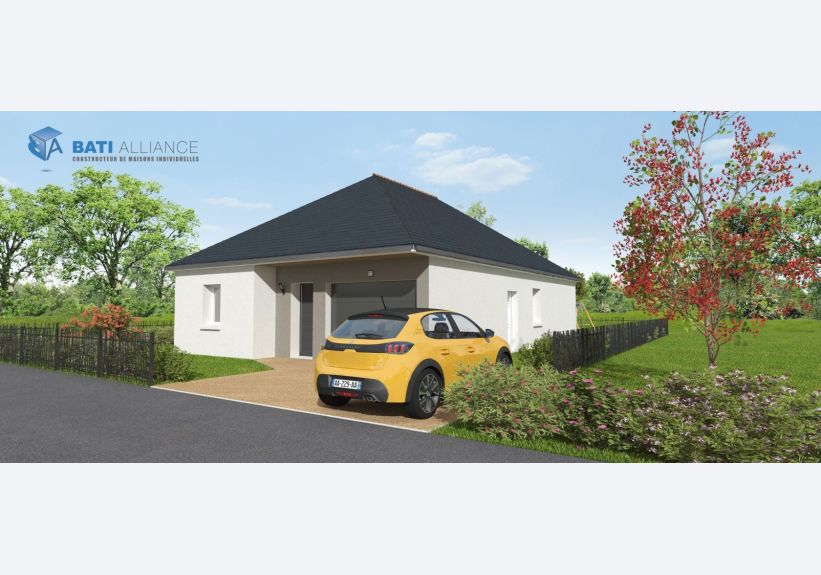 Image du modèle de maison MPP42 Vue1Avt