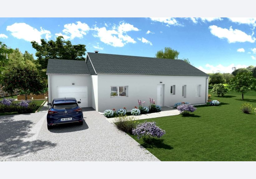 Image du modèle de maison Vue entrée Avp 2 PELLISSIER Jean Marie