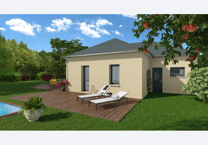 Image du modèle de maison Vue Arriere Avp 2 ERAUD-PERRO