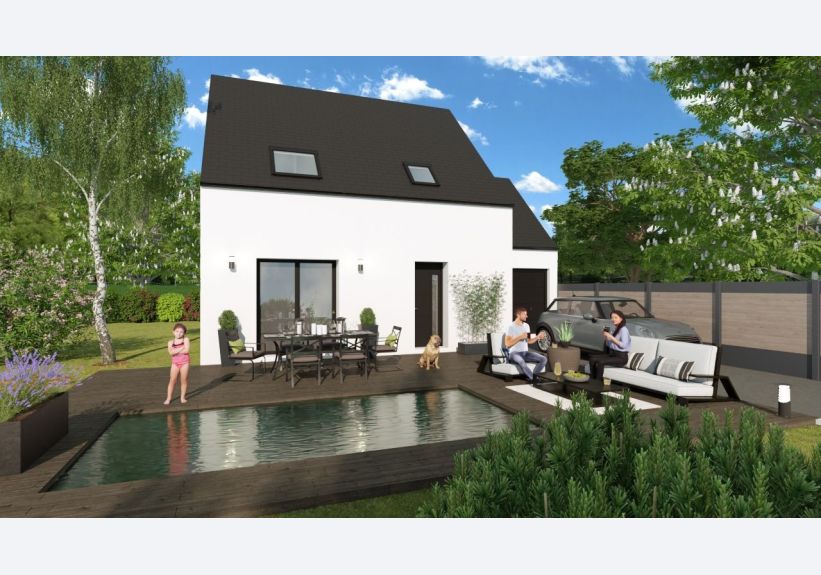 Image du modèle de maison PERS DBL 14 - GARAGE 2 PANS
