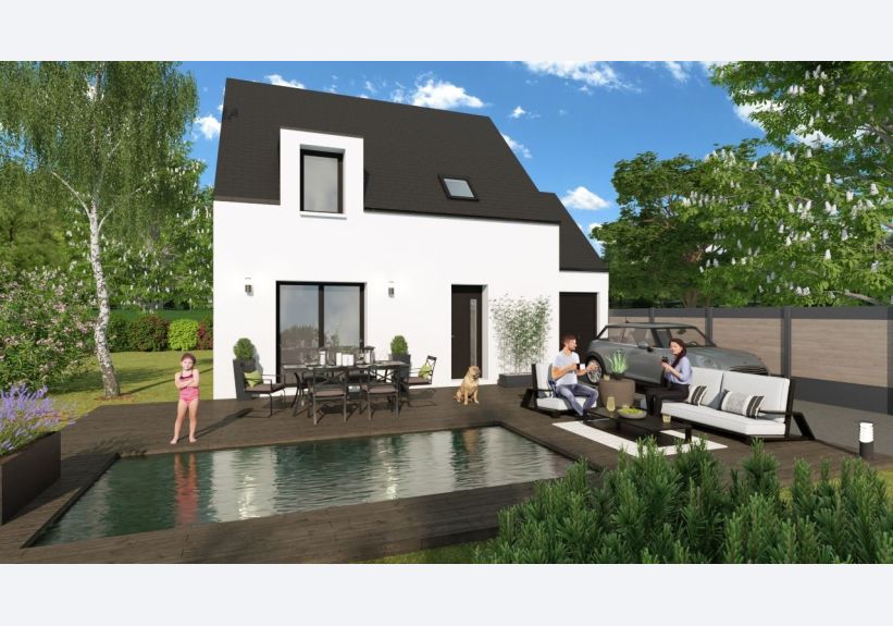 Image du modèle de maison PERS DBL 14 - LUCARNE GARAGE 2 PANS