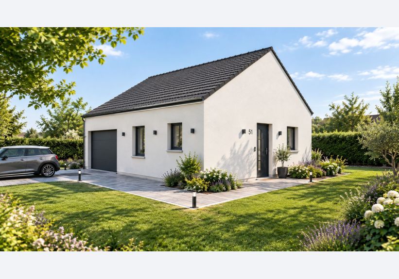 Image du modèle de maison Visuel de jour