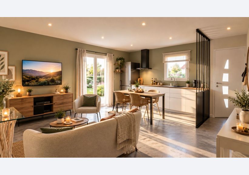 Image du modèle de maison Visuel interieur