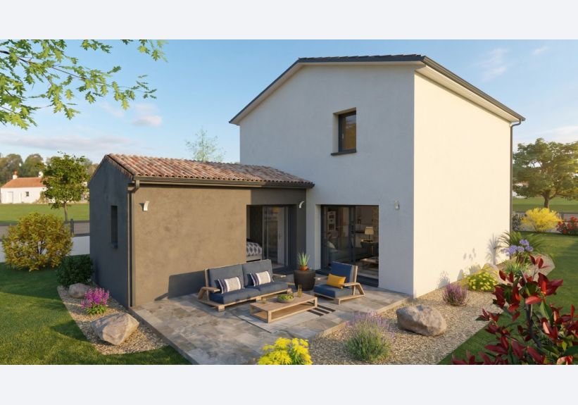 Image du modèle de maison FACADE ARRIERE
