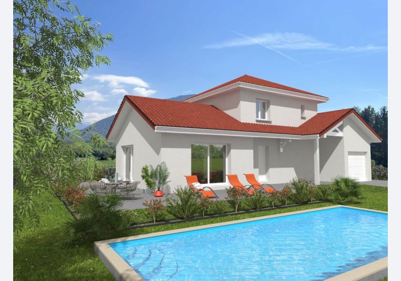 Image du modèle de maison CHARMETTE 410 ROUGE (1)