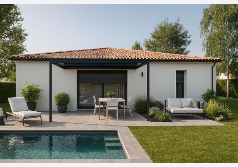 Image du modèle de maison 02_CRISTAL arrière