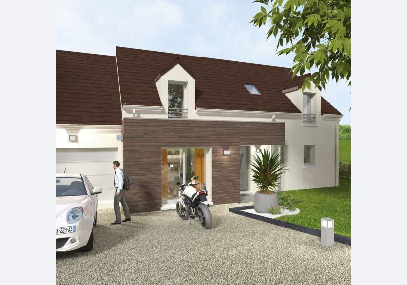 Image du modèle de maison Lot 3 - Avant Jour_