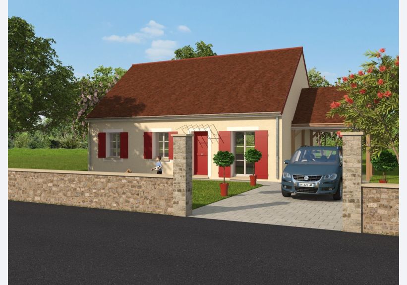 Image du modèle de maison FANNY 80 visuel 1