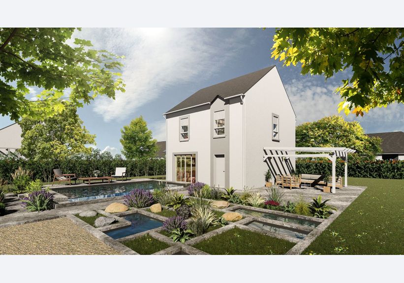 Image du modèle de maison B-NEPTUNE-R+1 100 T6