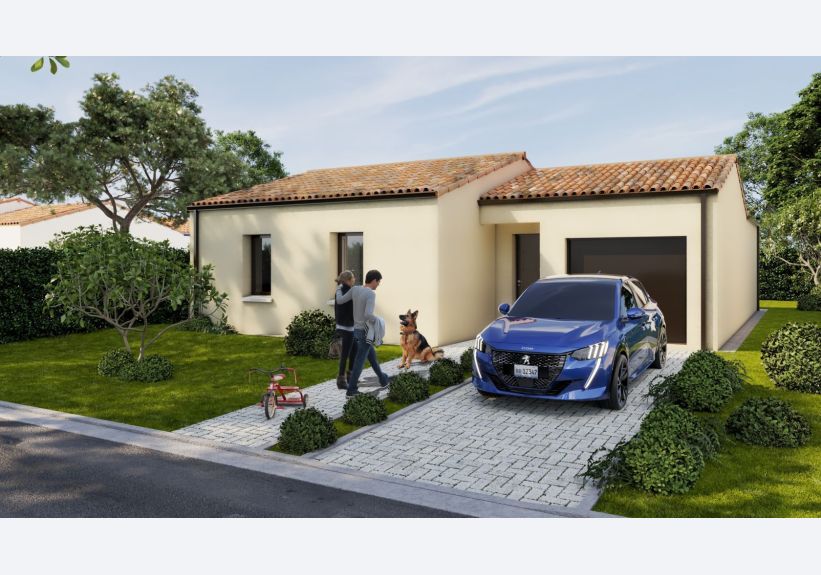 Image du modèle de maison YCH03 vue 1 - V5