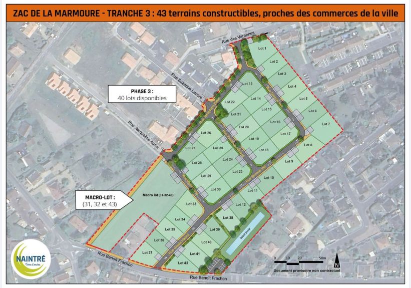 Image du modèle de maison plan des lots tranche 3