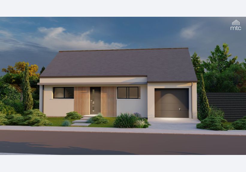 Image du modèle de maison vue rue 1