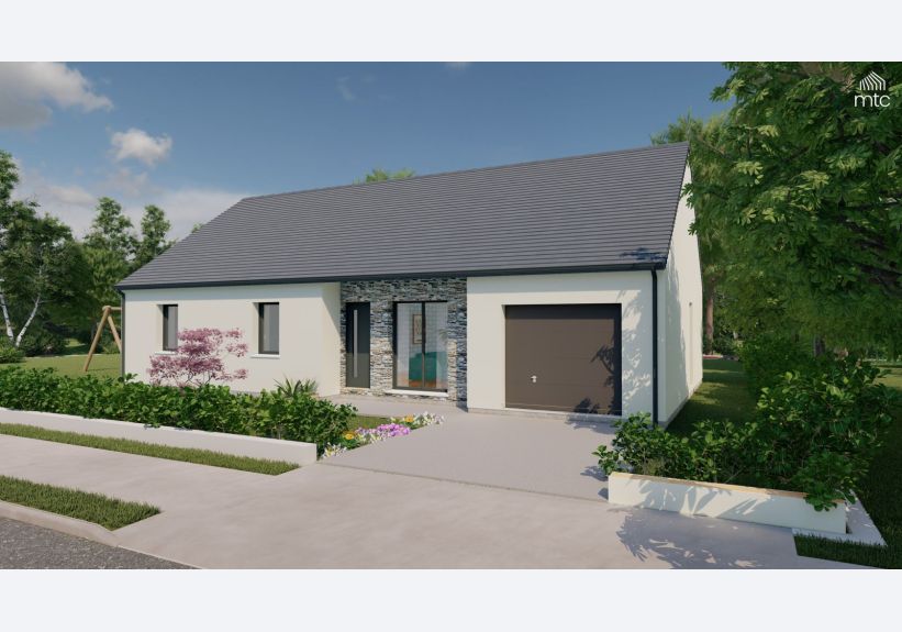 Image du modèle de maison vue avt BARANGER
