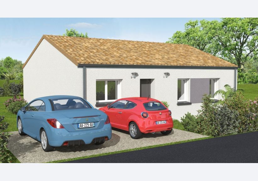 Image du modèle de maison PERSPECTIVE AVANT REVEA ONE