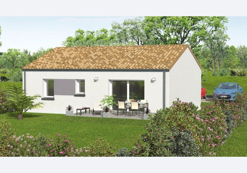 Image du modèle de maison PERSPECTIVE ARRIERE REVEA ONE