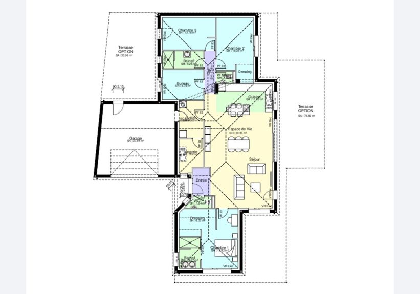 Image du modèle de maison PLAN RDC-sans cotes