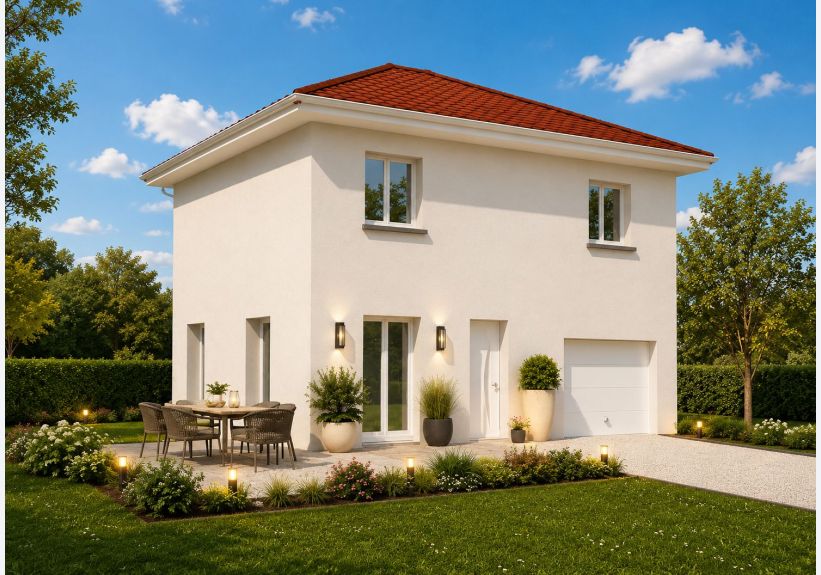 Image du modèle de maison visuel ok