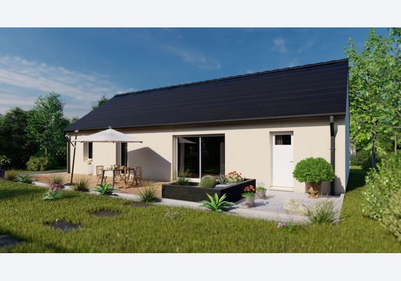 Image du modèle de maison REALIA_3CH_AG_JARDIN
