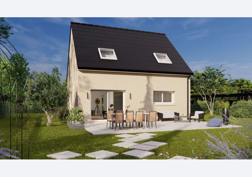 Image du modèle de maison Maison_CORALIA_3CH AG JARDIN