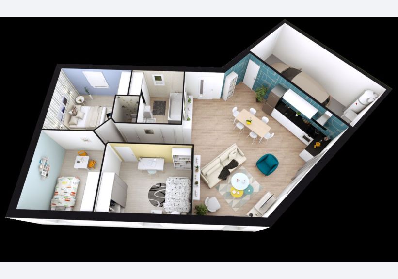 Image du modèle de maison VITALIA_3CH_AG AXO