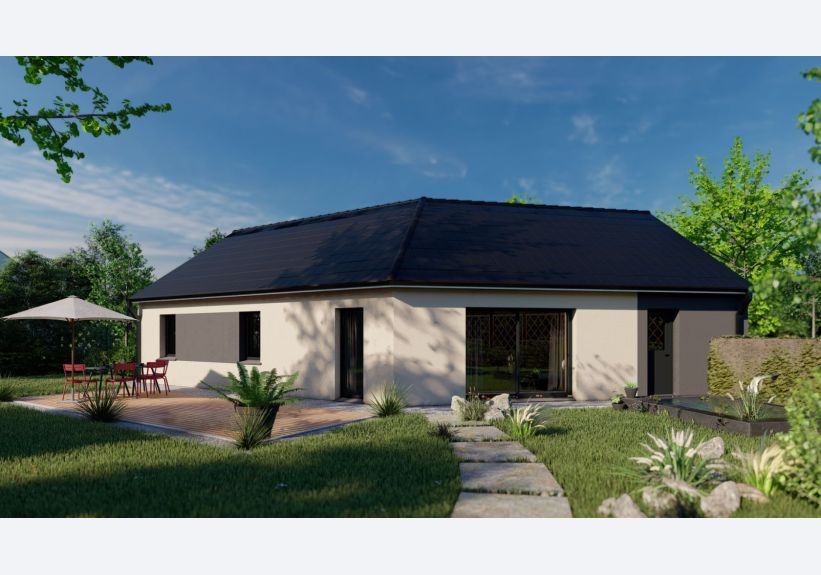 Image du modèle de maison Maison_VITALIA_3CH_AG_JARDIN BI-TON
