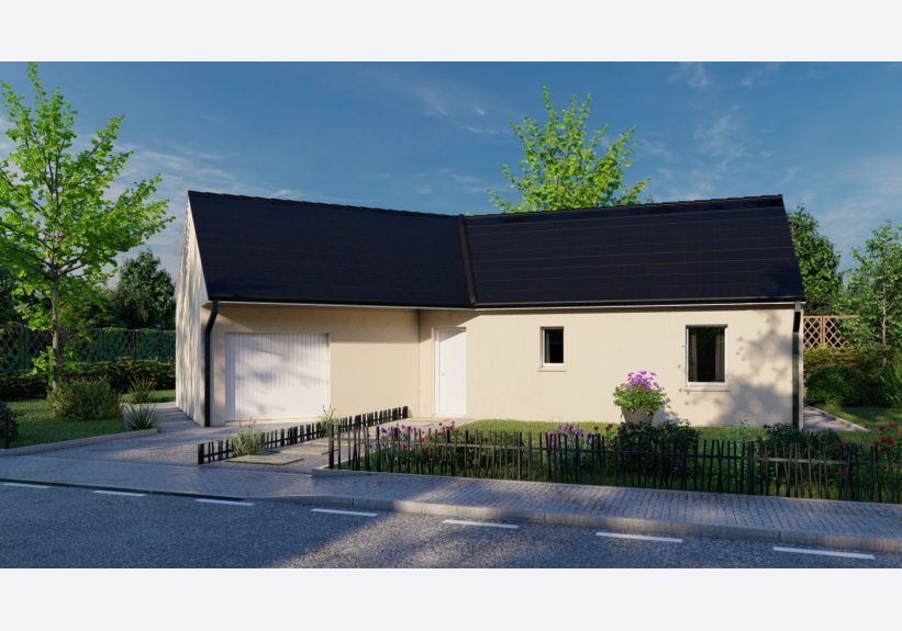 Image du modèle de maison Maison_VITALIA_3CH_AG_RUE