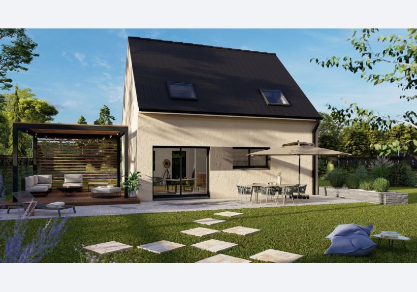 Image du modèle de maison Maison_CORALIA_3CH SG JARDIN - BITON