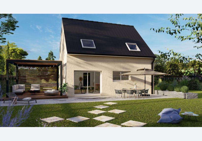 Image du modèle de maison Maison_CORALIA_3CH SG JARDIN