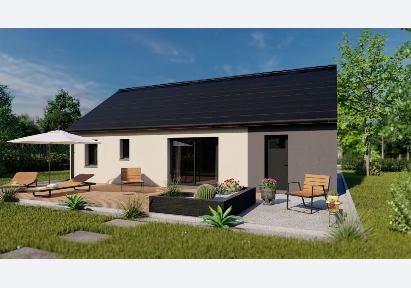 Image du modèle de maison Maison_REALIA_2CH_AG_JARDIN
