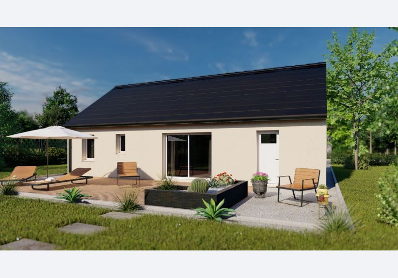 Image du modèle de maison REALIA_2CH_AG_JARDIN