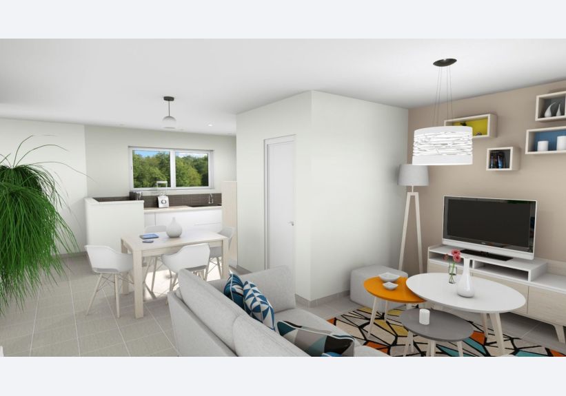 Image du modèle de maison REALIA_2CH AG VUE INTR SJR
