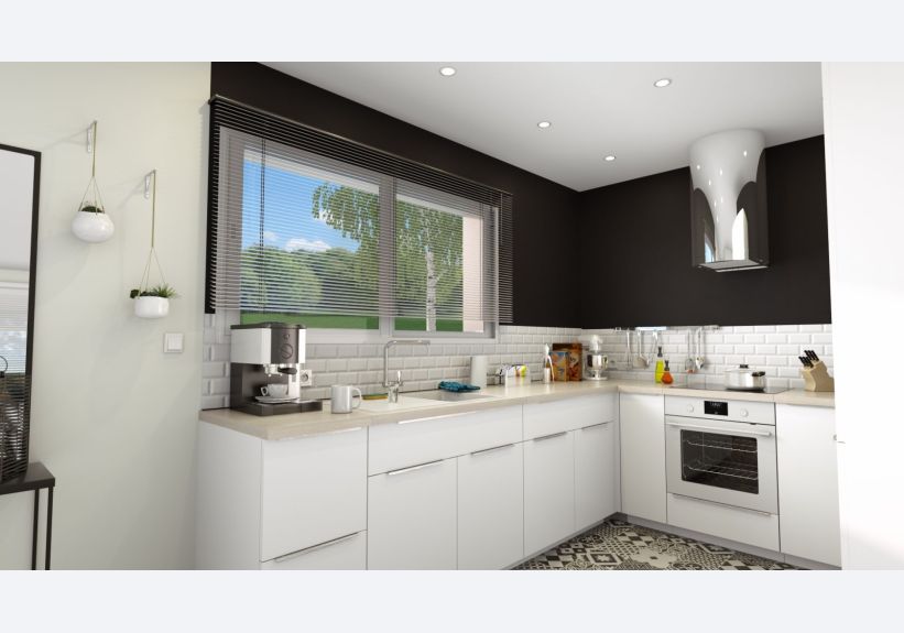 Image du modèle de maison REALIA_2CH AG VUE INTR CUISINE